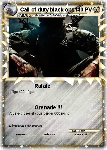 Pokemon Call of duty black ops