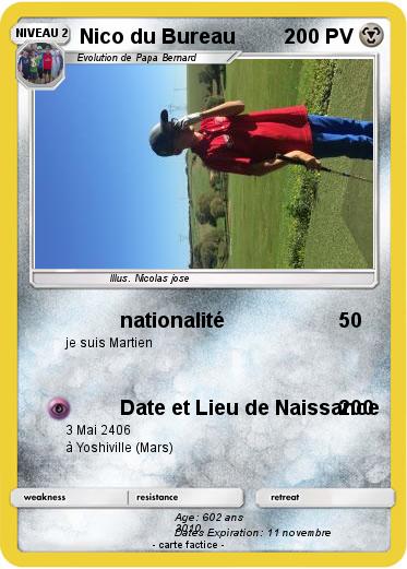 Pokemon Nico du Bureau