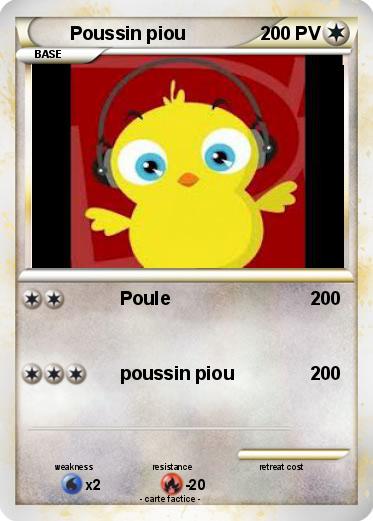 Pokemon Poussin piou