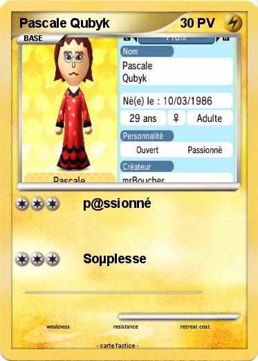 Pokemon Pascale Qubyk