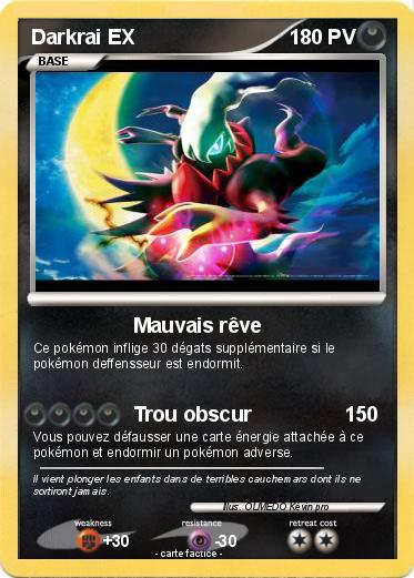 Pokemon Darkrai EX