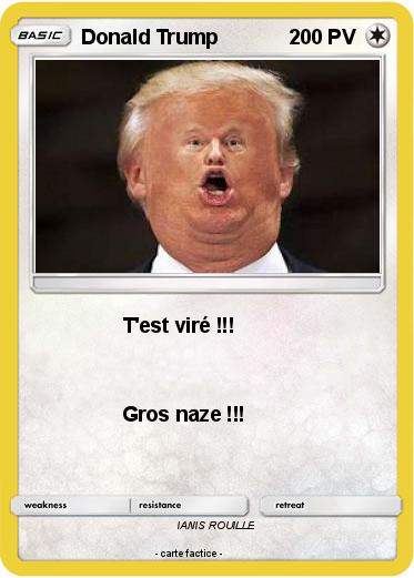 Pokemon Donald Trump