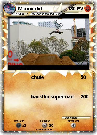 Pokemon M bmx dirt