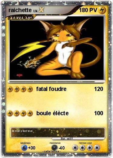 Pokemon raichette