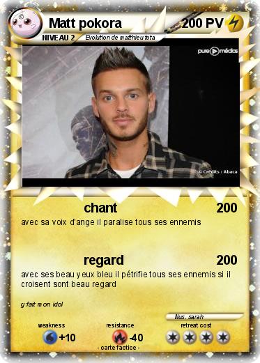 Pokemon Matt pokora