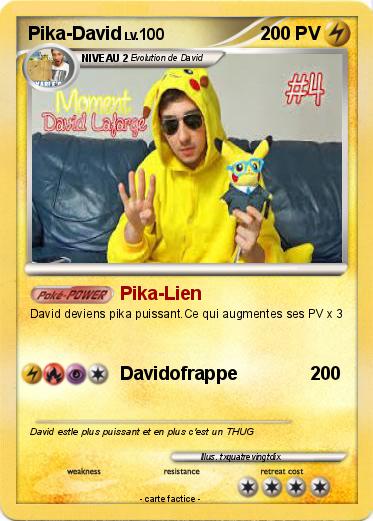Pokemon Pika-David