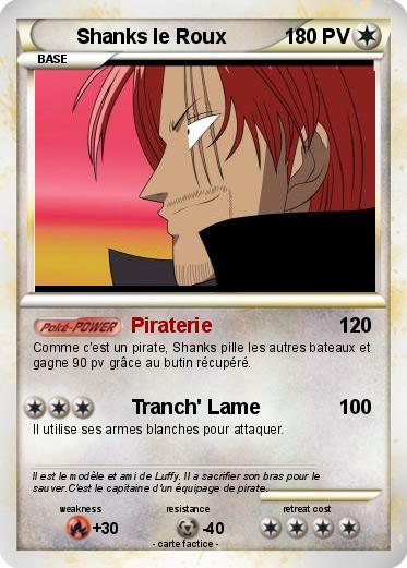 Pokemon Shanks le Roux