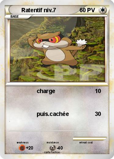 Pokemon Ratentif niv.7