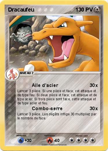 Pokemon Dracaufeu
