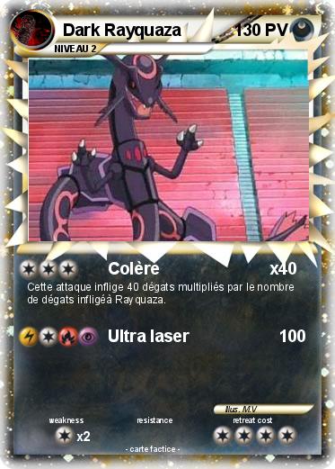 Pokemon Dark Rayquaza