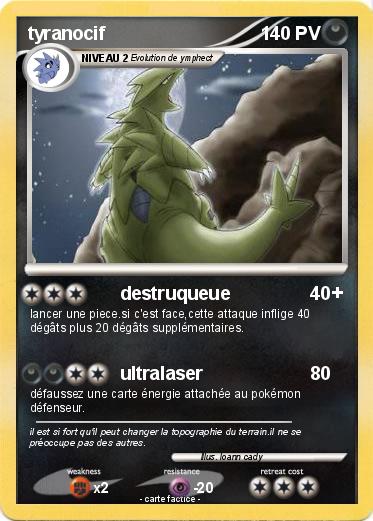 Pokemon tyranocif