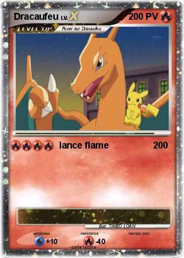 Pokemon Dracaufeu