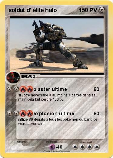 Pokemon soldat d' élite halo 