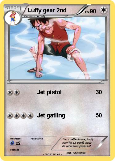 Pokemon Luffy gear 2nd