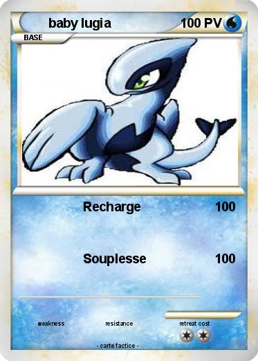 Pokemon baby lugia