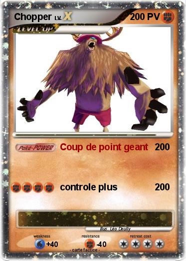 Pokemon Chopper