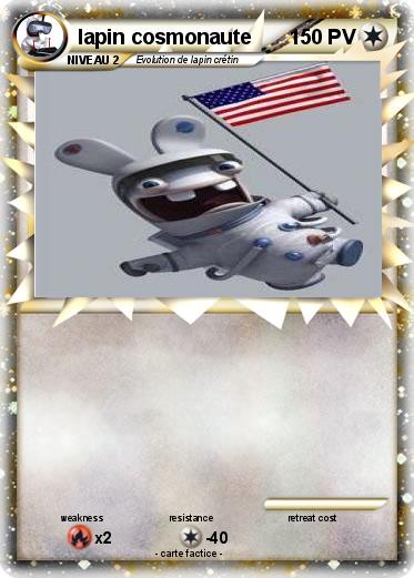 Pokemon lapin cosmonaute
