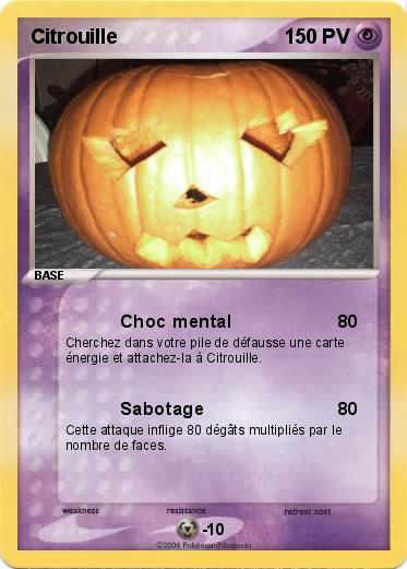 Pokemon Citrouille