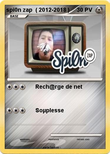 Pokemon spi0n zap  ( 2012-2018 )