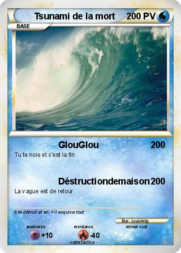 Pokemon Tsunami de la mort