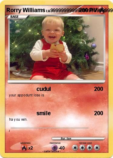 Pokemon Rorry Williams