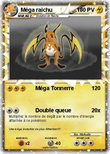 Pokemon Méga raichu