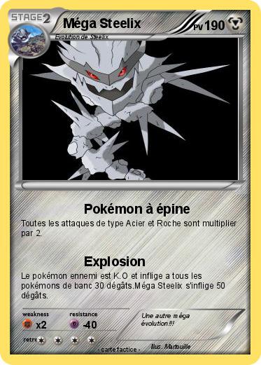 Pokemon Méga Steelix