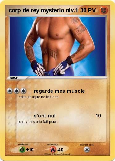 Pokemon corp de rey mysterio niv.1