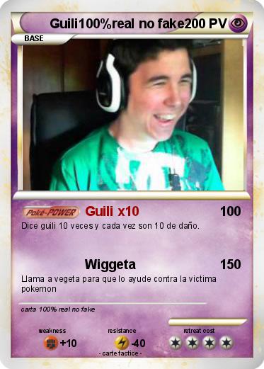 Pokemon Guili100%real no fake