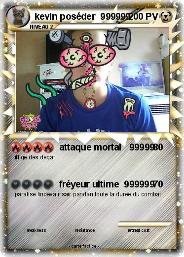 Pokemon kevin poséder  999999