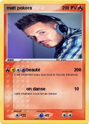Pokemon matt pokora