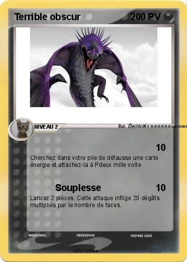 Pokemon Terrible obscur