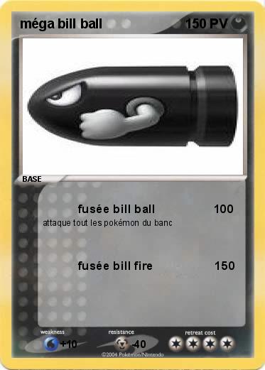 Pokemon méga bill ball