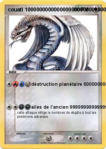 Pokemon couatl 