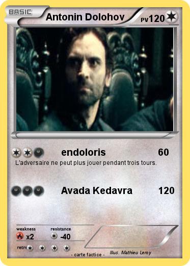 Pokemon Antonin Dolohov