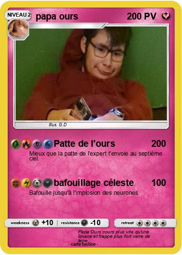 Pokemon papa ours
