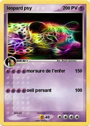 Pokemon leopard psy