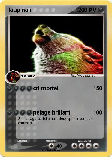 Pokemon loup noir