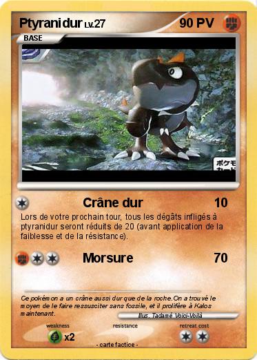 Pokemon Ptyranidur