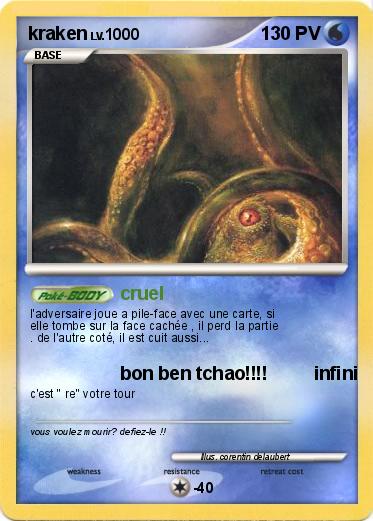 Pokemon kraken