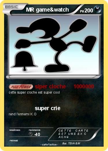 Pokemon MR game&watch