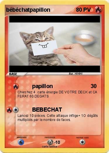 Pokemon bébéchatpapillon