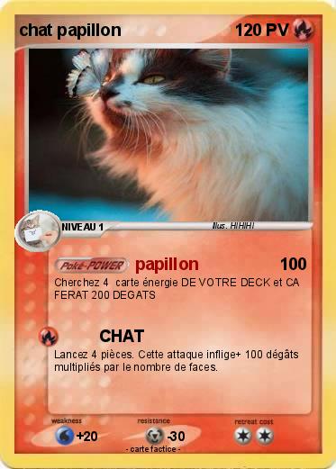 Pokemon chat papillon