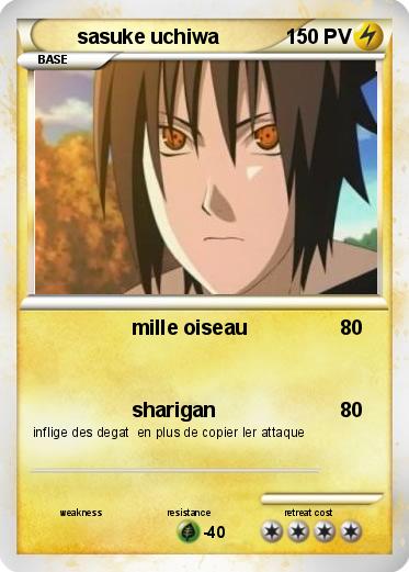 Pokemon sasuke uchiwa