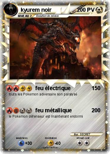 Pokemon kyurem noir