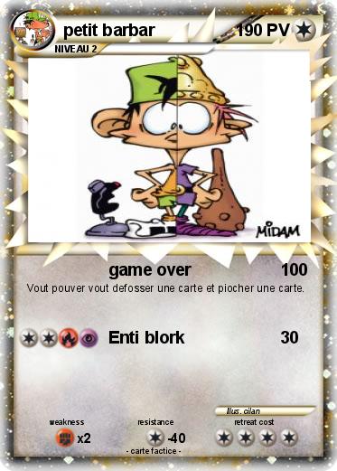 Pokemon petit barbar
