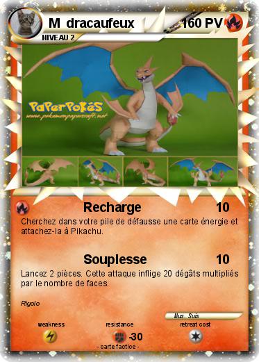 Pokemon M  dracaufeux