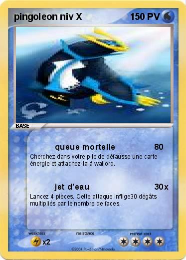 Pokemon pingoleon niv X