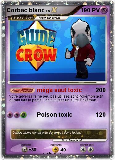 Pokemon Corbac blanc