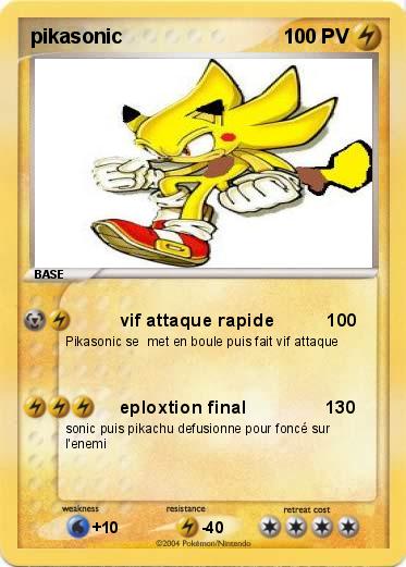 Pokemon pikasonic